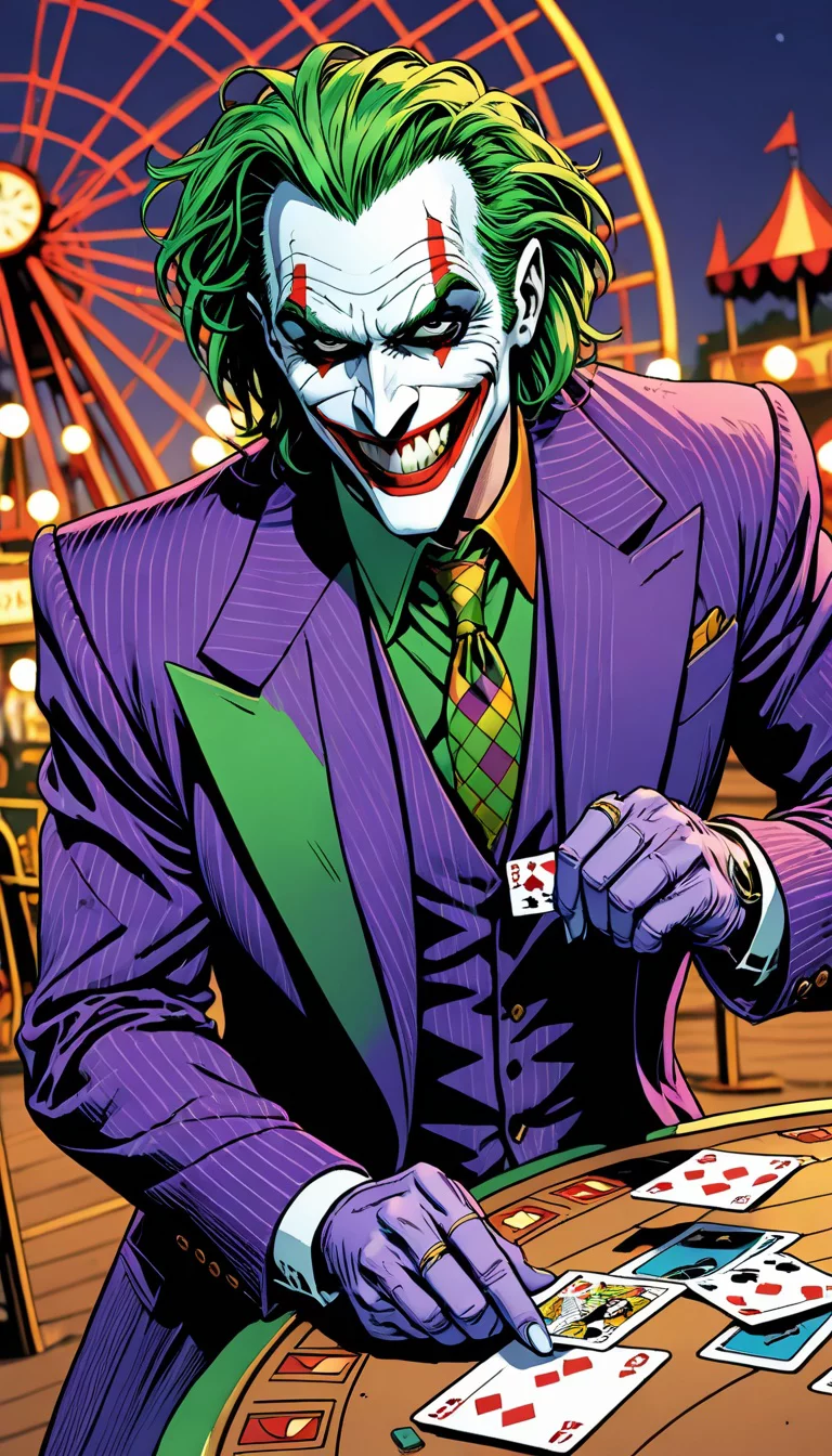 Chat with AI character: the joker