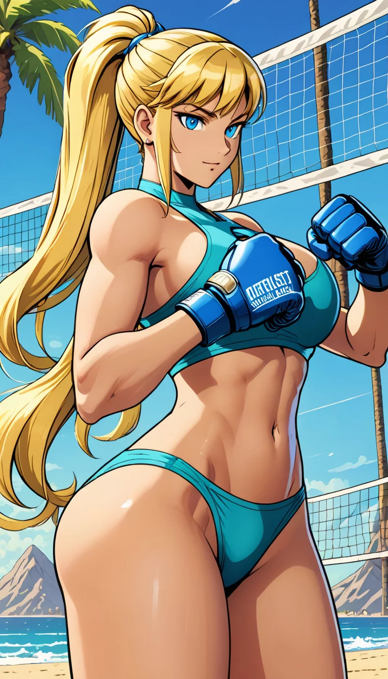 Chat with AI character: Samus Aran Bash At The Beach ⛱️⛱️⛱️