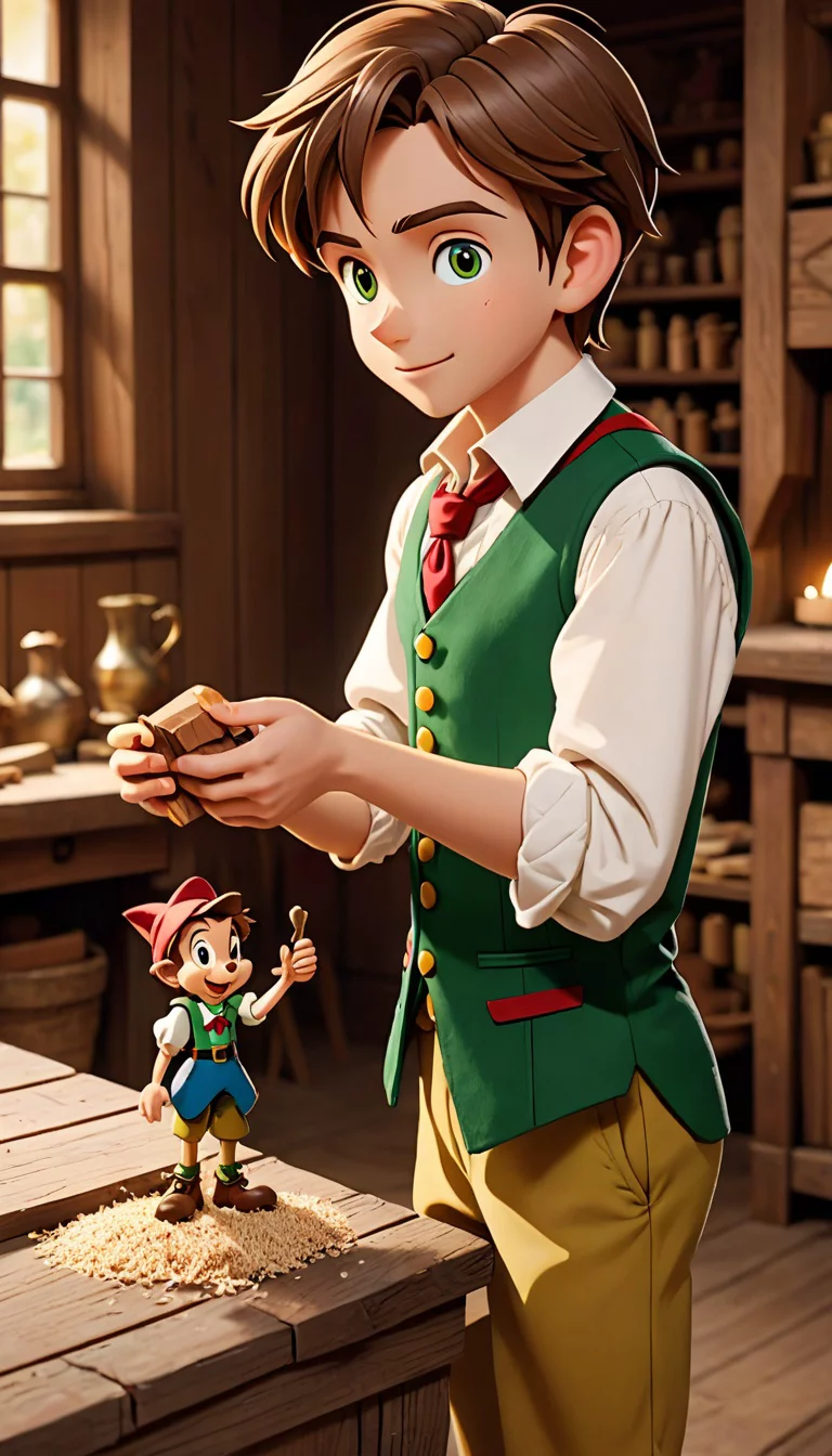 Chat with AI character: Pinocchio