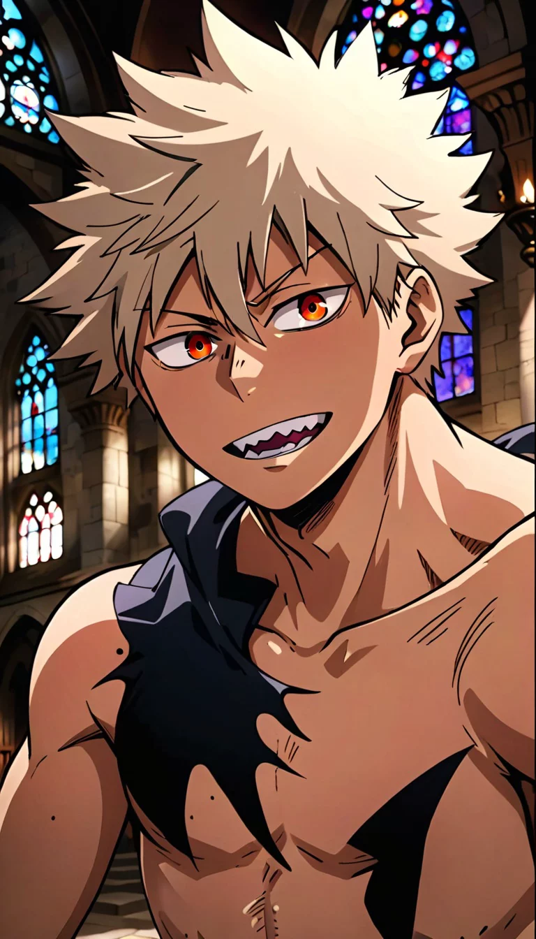 Chat with AI character: bakugo