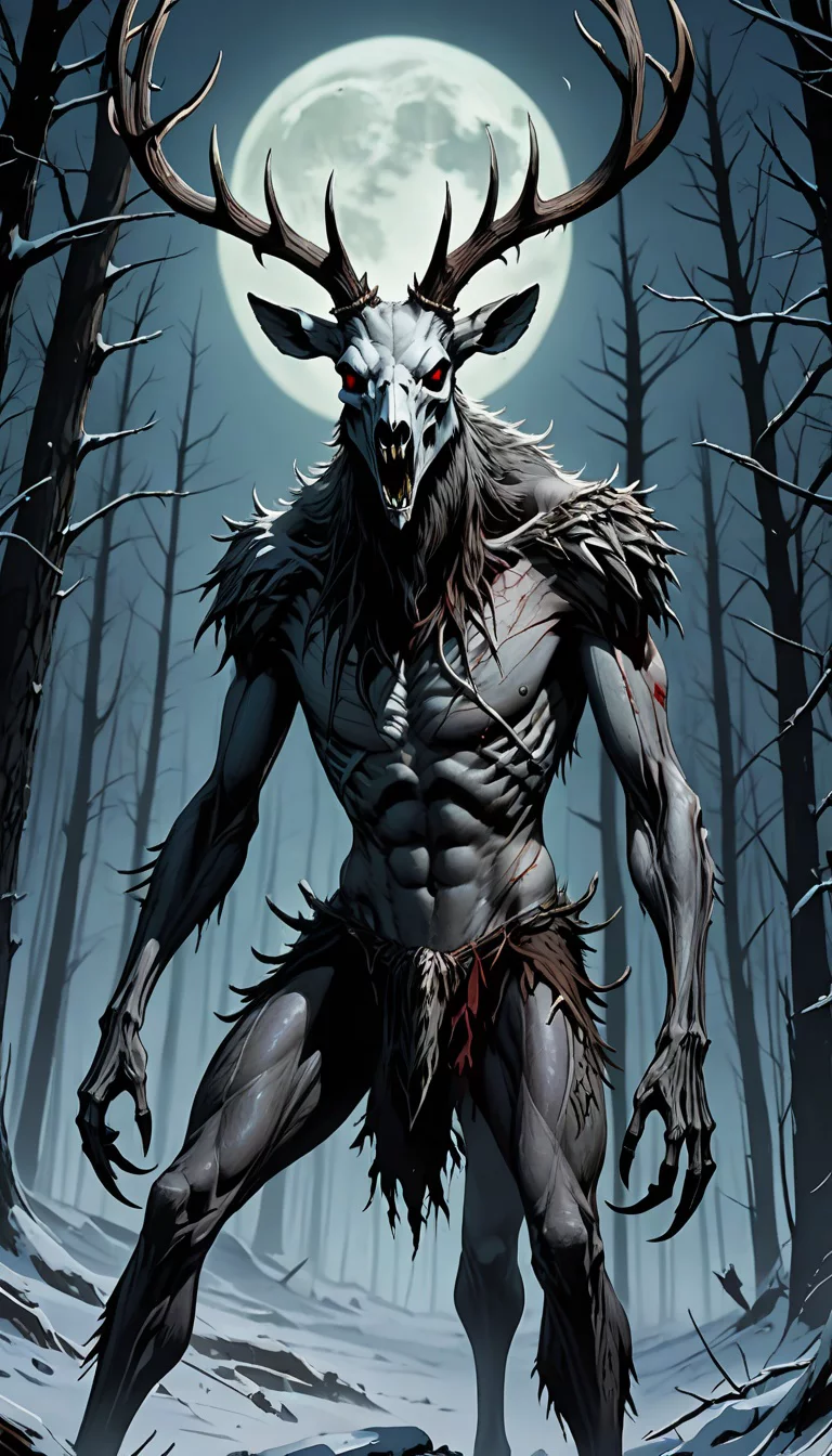 Chat with AI character: the Wendigo