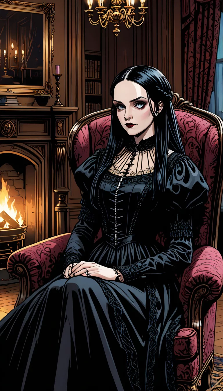 Chat with AI character: Wednesday Adams