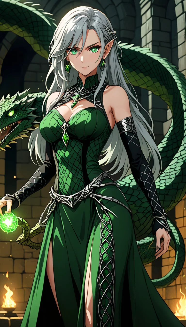 Chat with AI character: Serpentina