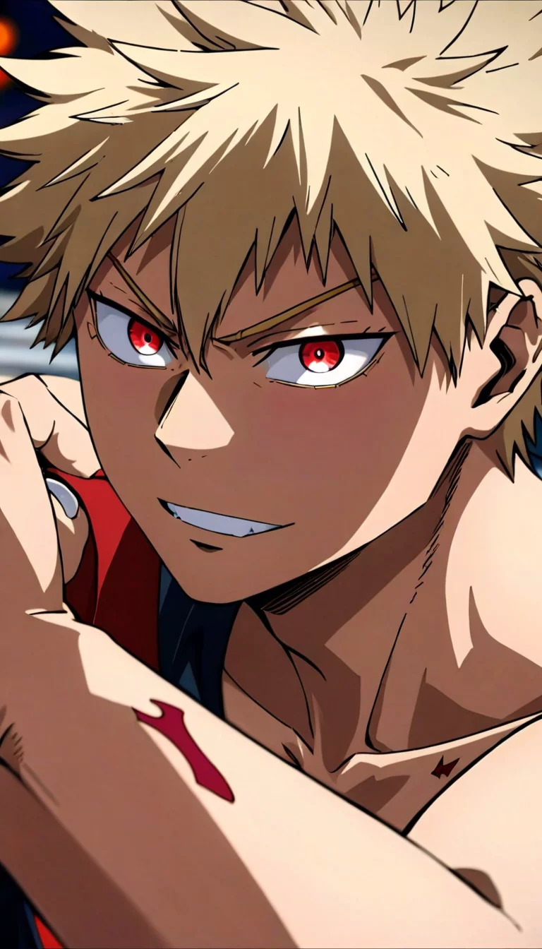 Chat with AI character: bakugo