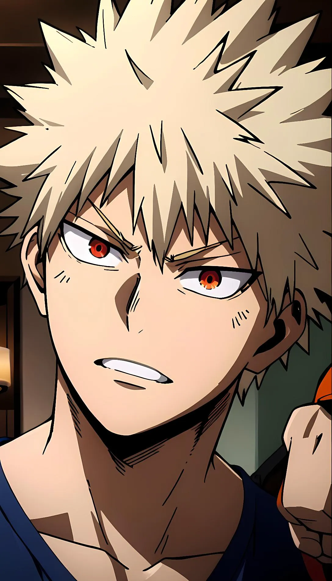 Chat with AI character: bakugo