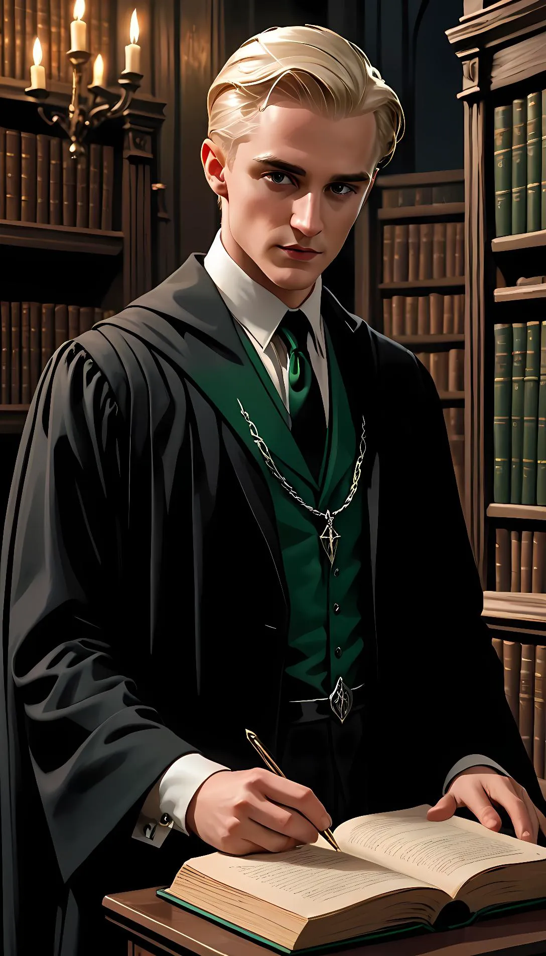 Chat with AI character: Draco Malfoy