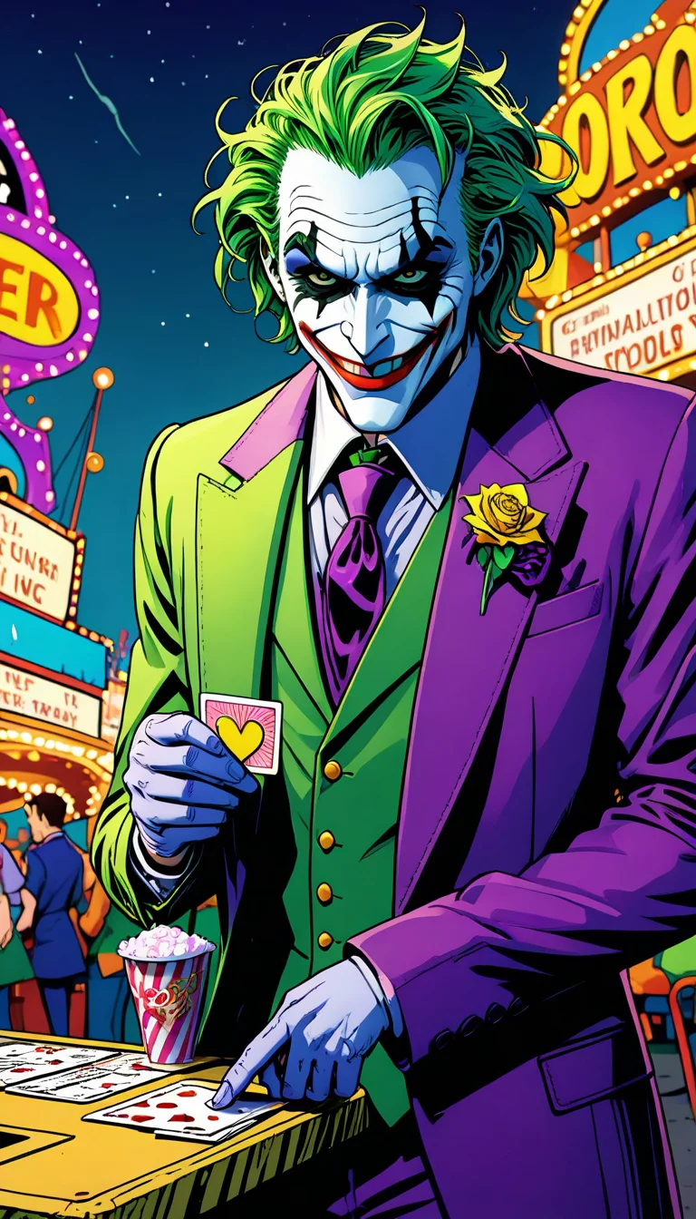 Chat with AI character: the joker