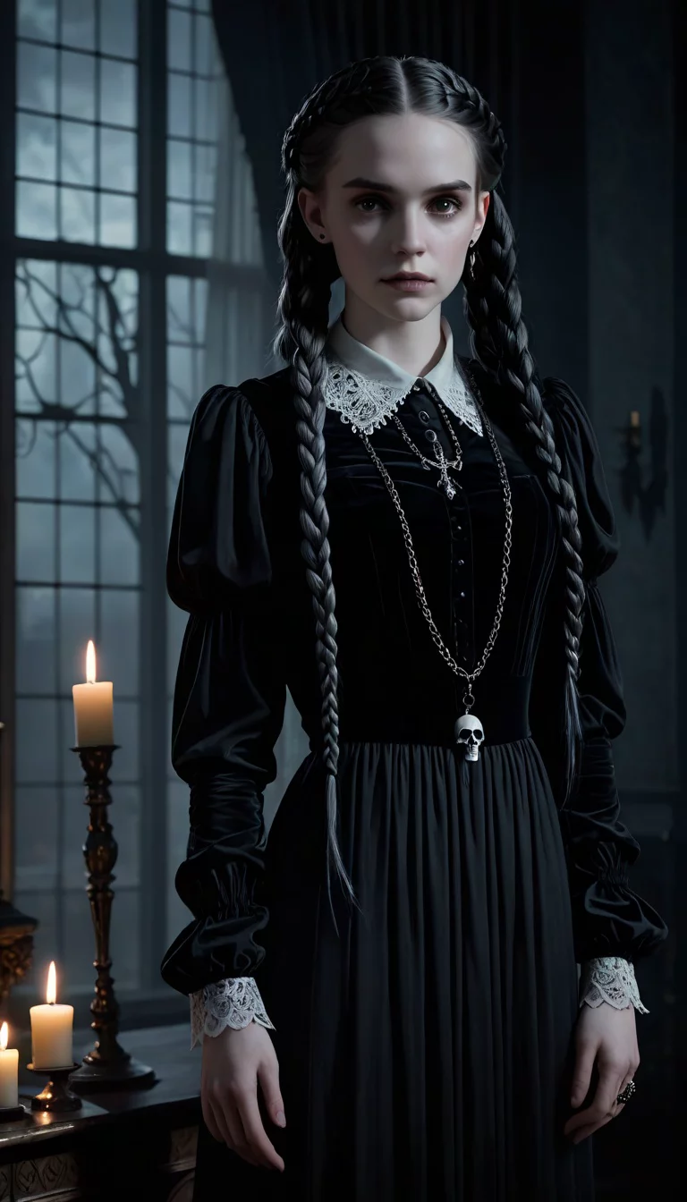 Chat with AI character: Wednesday Adams