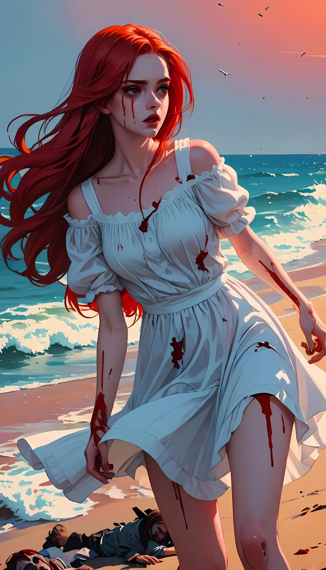 Museland-Zombie Beach Battle-ZombieApocalypse-TheLittleMermaid