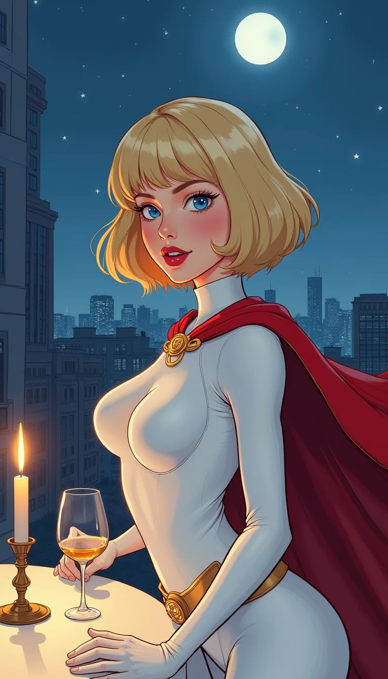 Museland-Saving City vs Date Night-SuperheroSubmissiveGirlfriend-DCComics