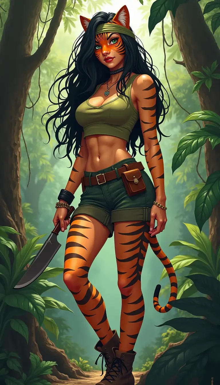 Chat with AI character: Tiger Lily