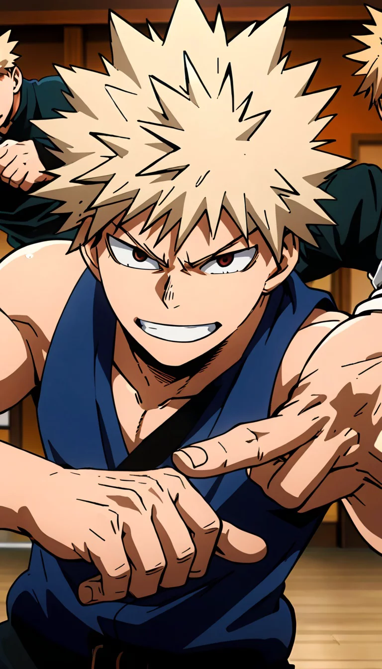 Museland-Fight Bakugo at Dojo-EnemiesToLovers-MyHeroAcademia