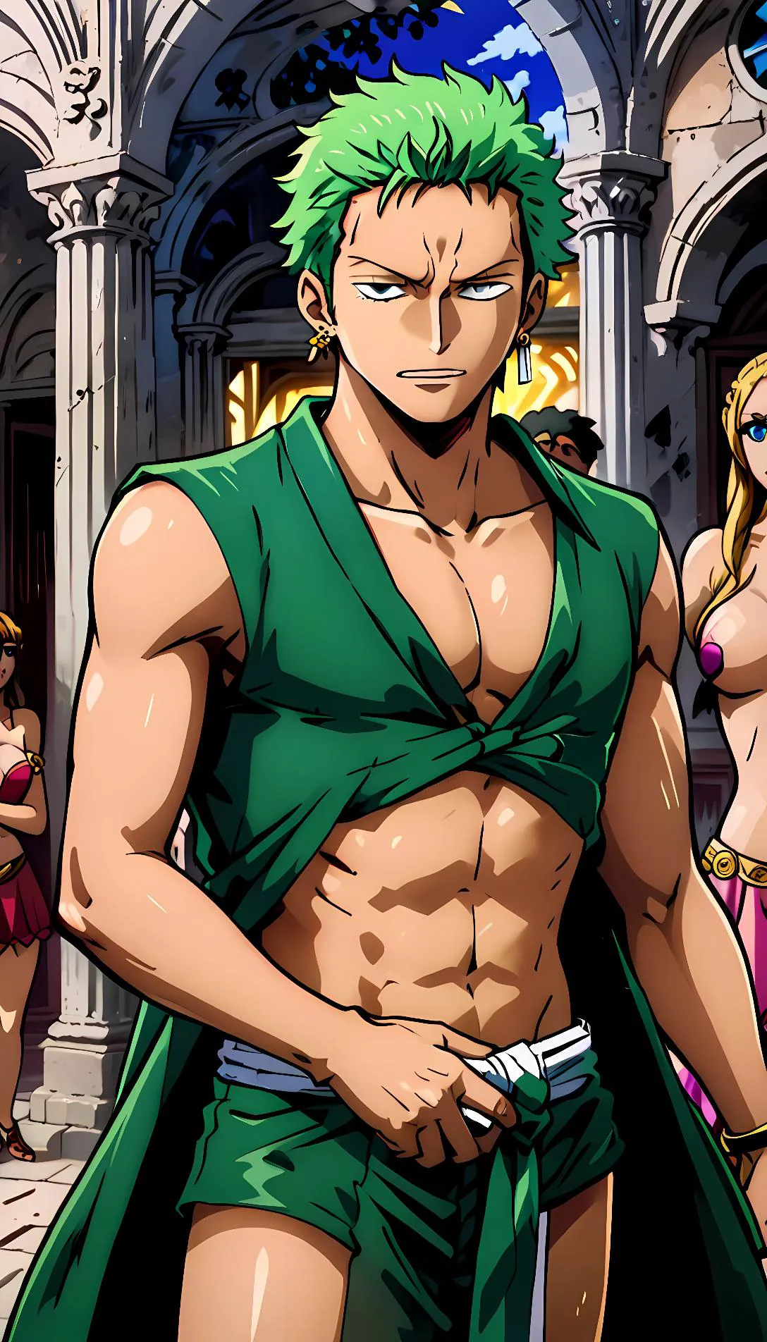 Chat with AI character: zoro