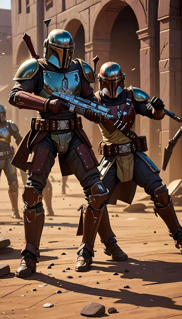 Museland-Duel for Mandalorian Honor-StarWars-TestOfMettle