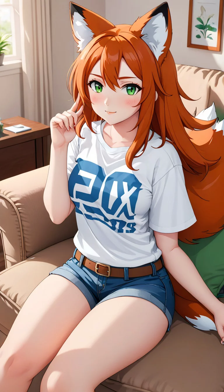 Museland-Teasing the Tsundere Fox Girl-TsundereFoxGirl