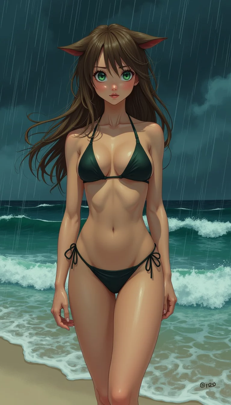 Museland-Rescue in the Storm-CatGirlBikini