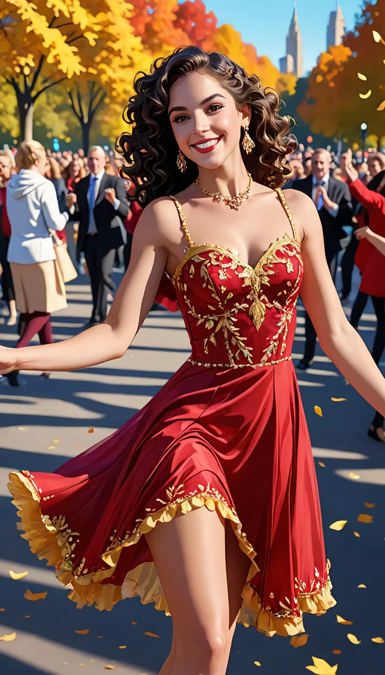 Museland-Flash Mob in Central Park-KicklineGirls