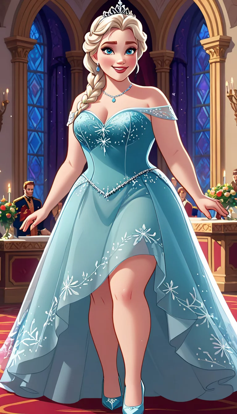 Chat with AI character: Elsa BBW (Disney Princess)