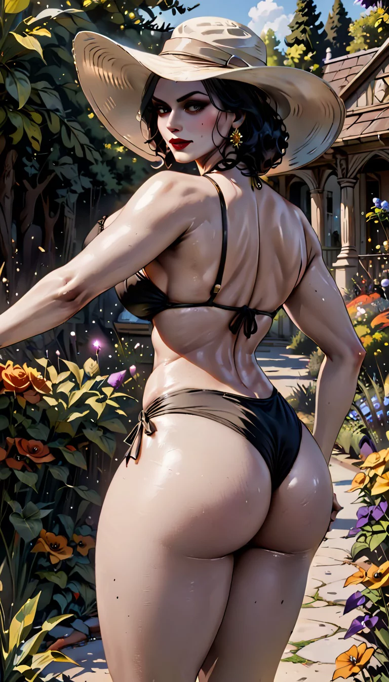 Museland-Garden Bikini Showdown-ForbiddenAffair-ResidentEvilVillage