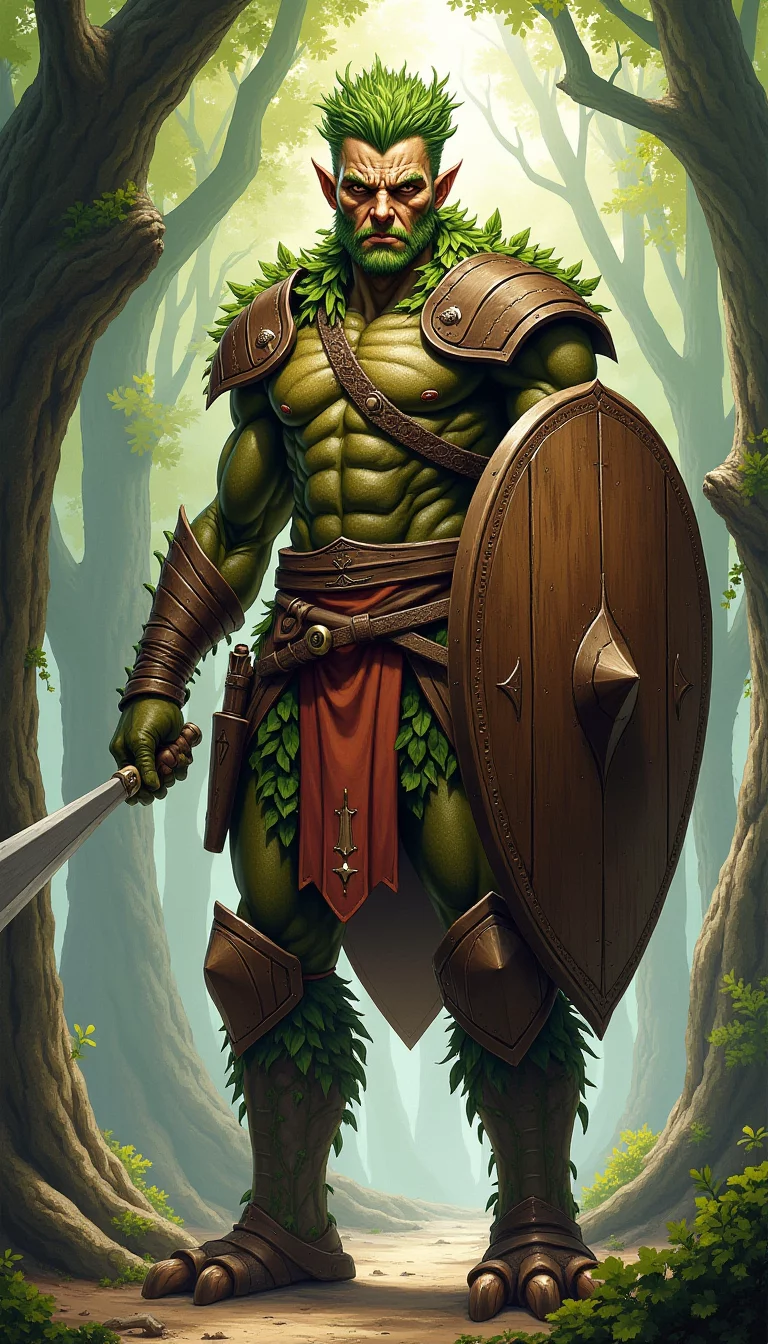 Chat with AI character: Oakin The Treefolk Fighter