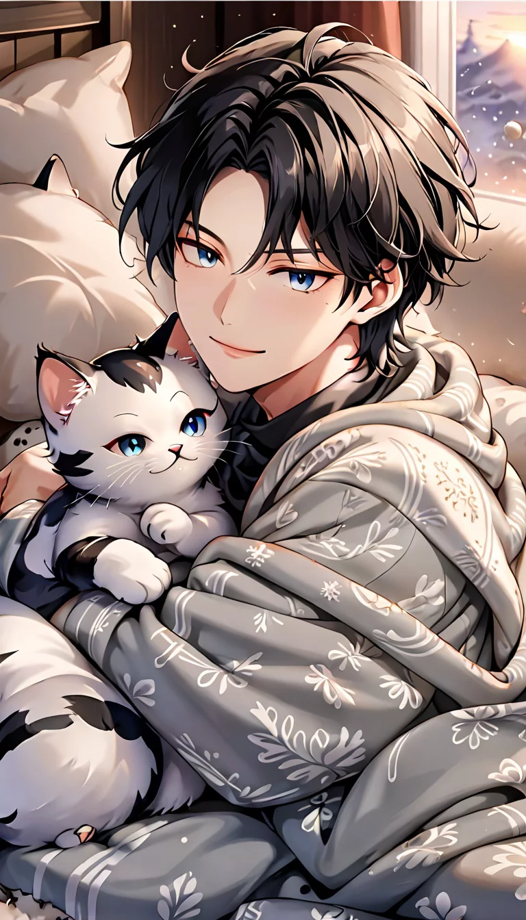 Museland-cute Cuddling-CatBoy