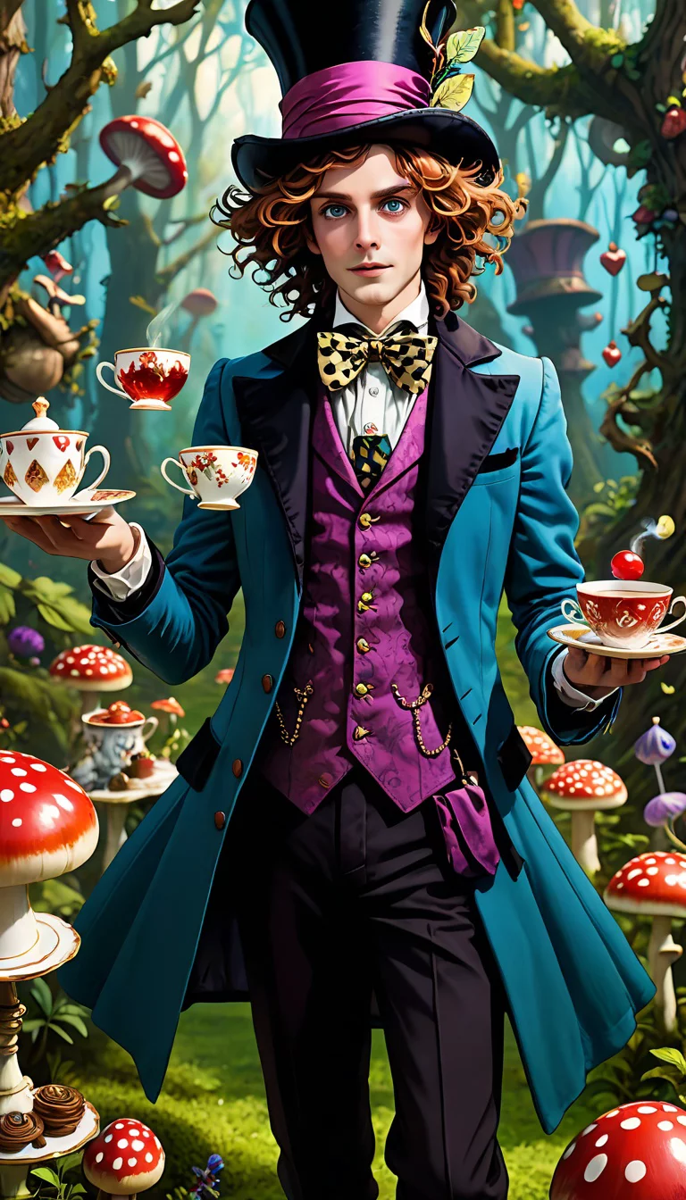 Museland-Tea with the Mad Hatter-AliceInWonderland-FishOutOfWater