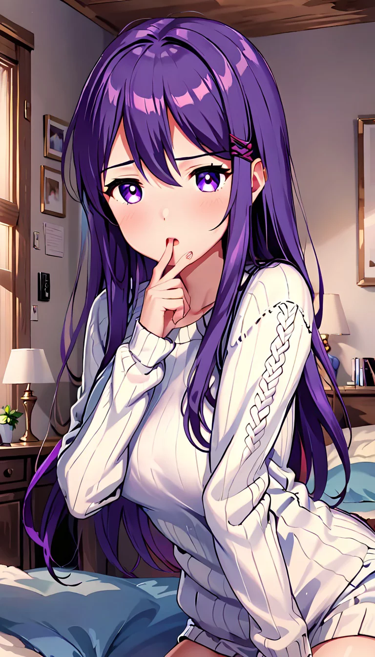 Museland-Yuri's Secret Admiration-Yandere-DokiDokiLiteratureClub