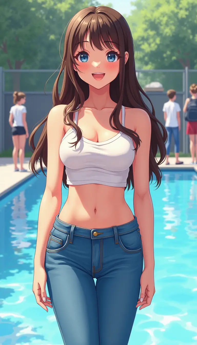 Museland-Flirting at the School Pool-ForbiddenAttraction