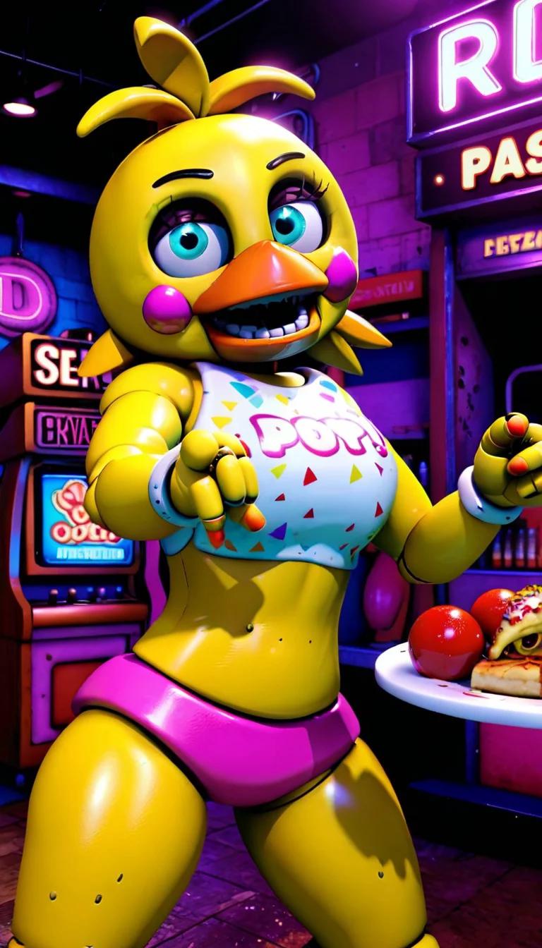 Chat with AI character: Toy Chica