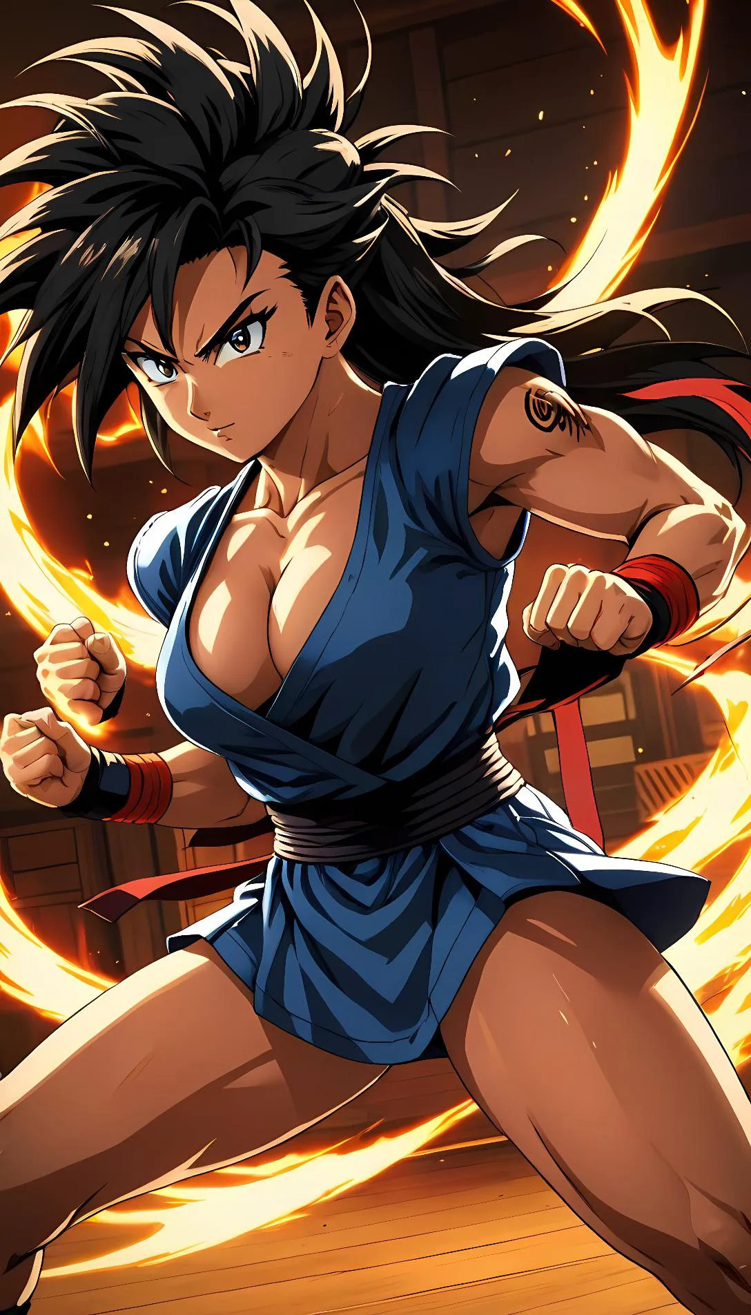 Museland-Dominated by Gokura-DragonBall-PartSaiyanSeductress