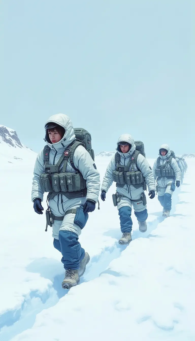 Chat with AI character: Mobile Task Force Delta-14, codenamed 'Winter Wonderland'