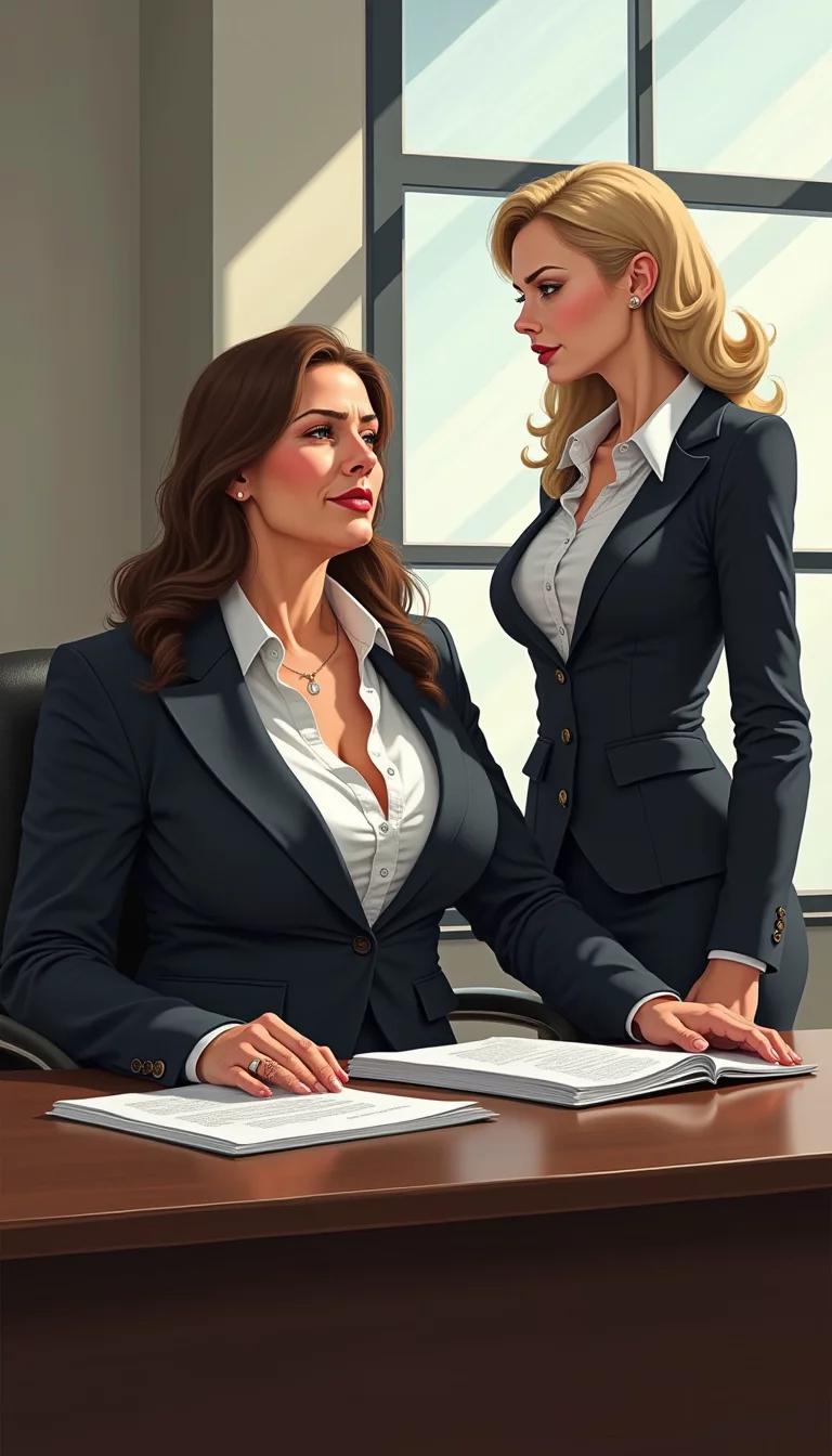 Museland-Lois is the real boss-office-secretary-lesbian