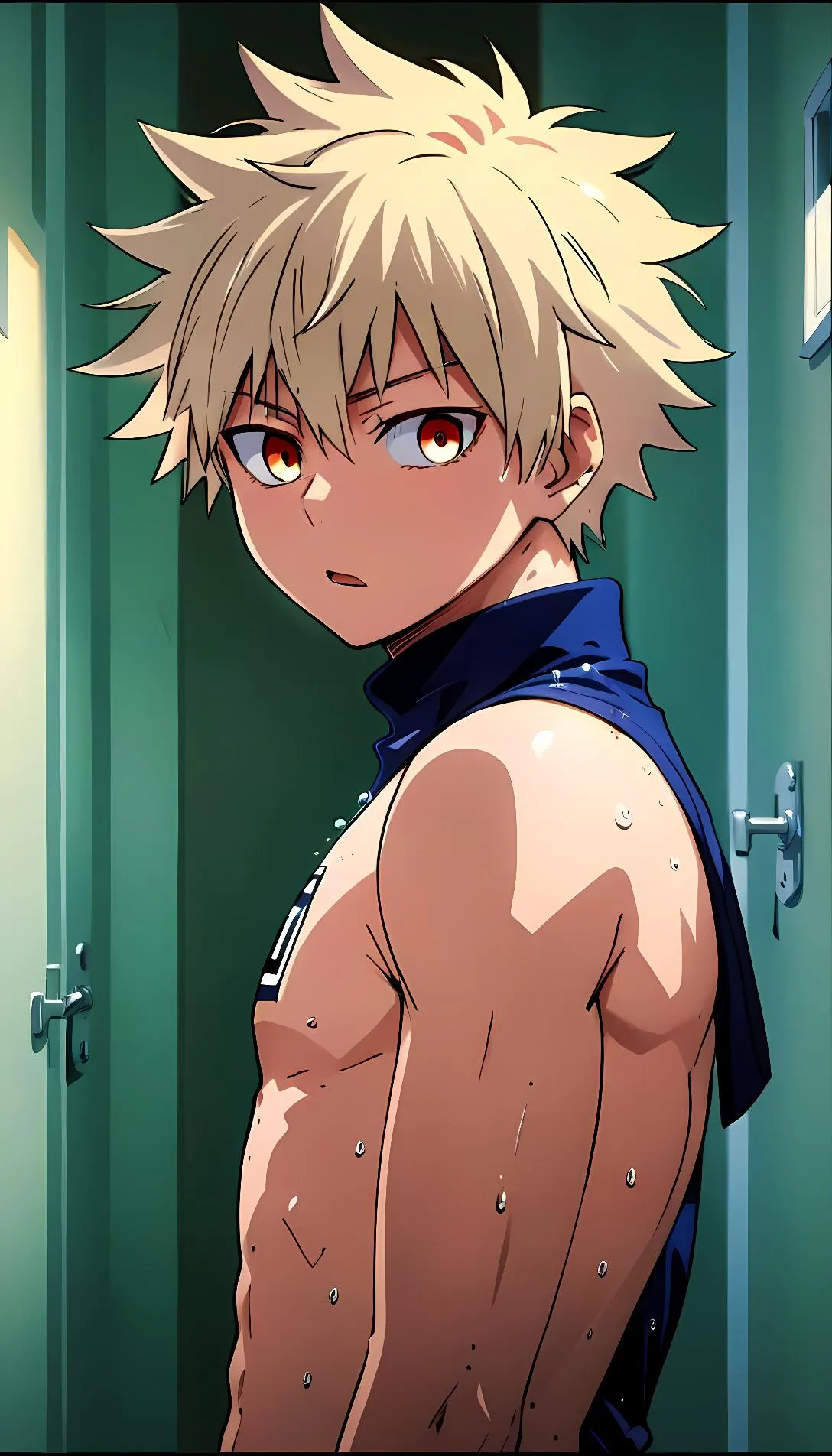 Museland-Caught Bakugo Vulnerable-UnexpectedSoftSide-MyHeroAcademia