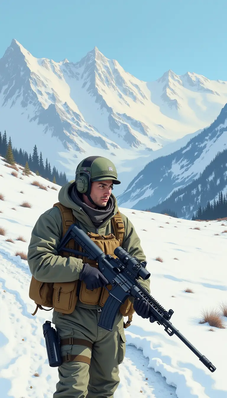 Chat with AI character: Mobile Task Force Delta-14, codenamed 'Winter Wonderland'