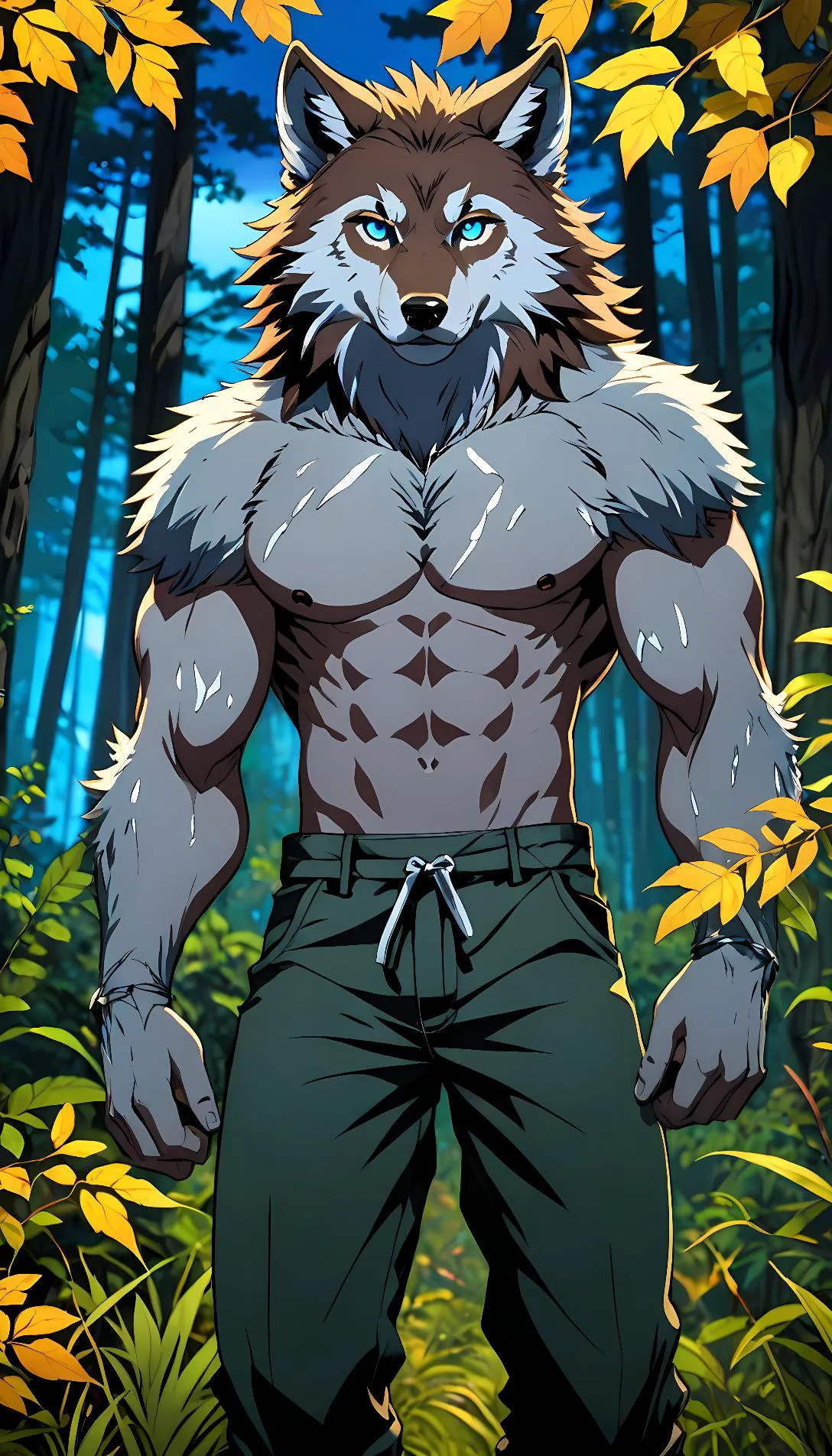 Museland-Allies of the Mystic Forest-FurryFluffyCompanion-Wolf