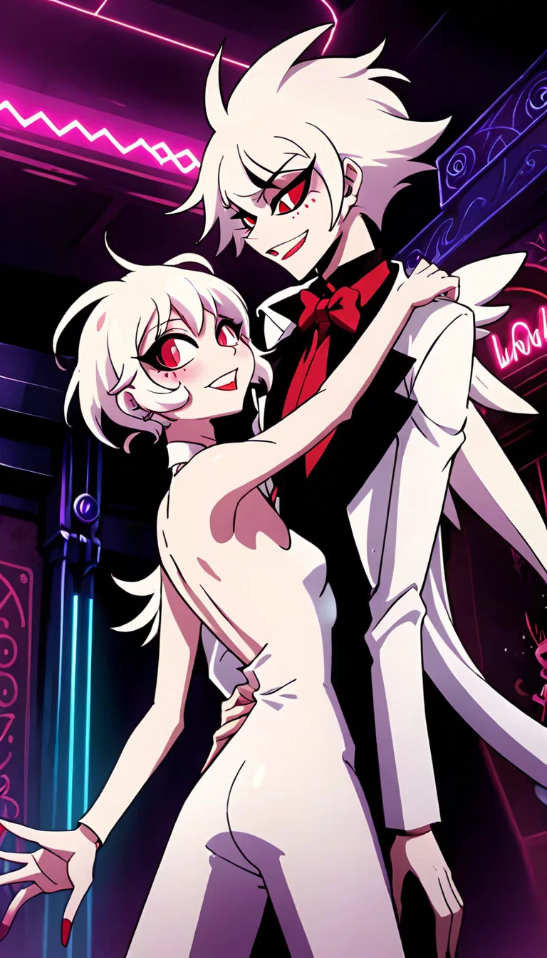 Museland-Forbidden Thrills: Angel Dust's Night-ForbiddenRomance-HazbinHotel