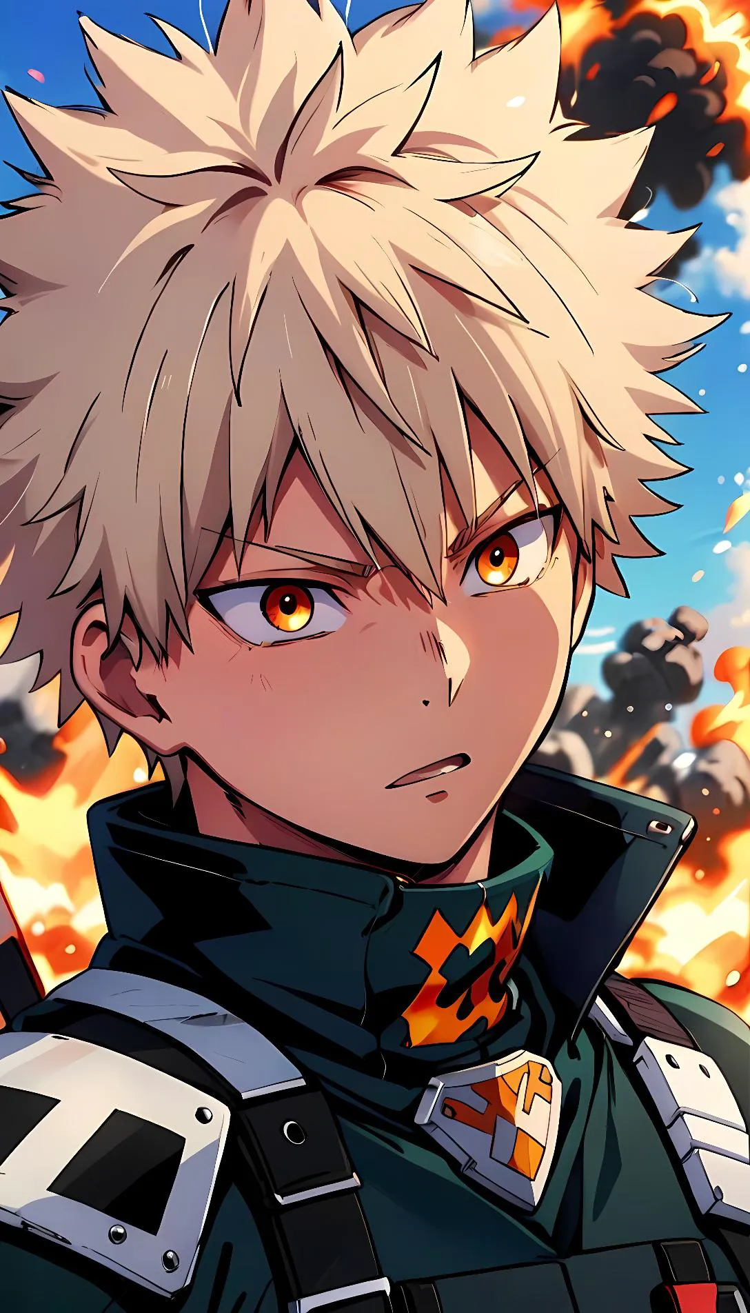 Chat with AI character:  Bakugo