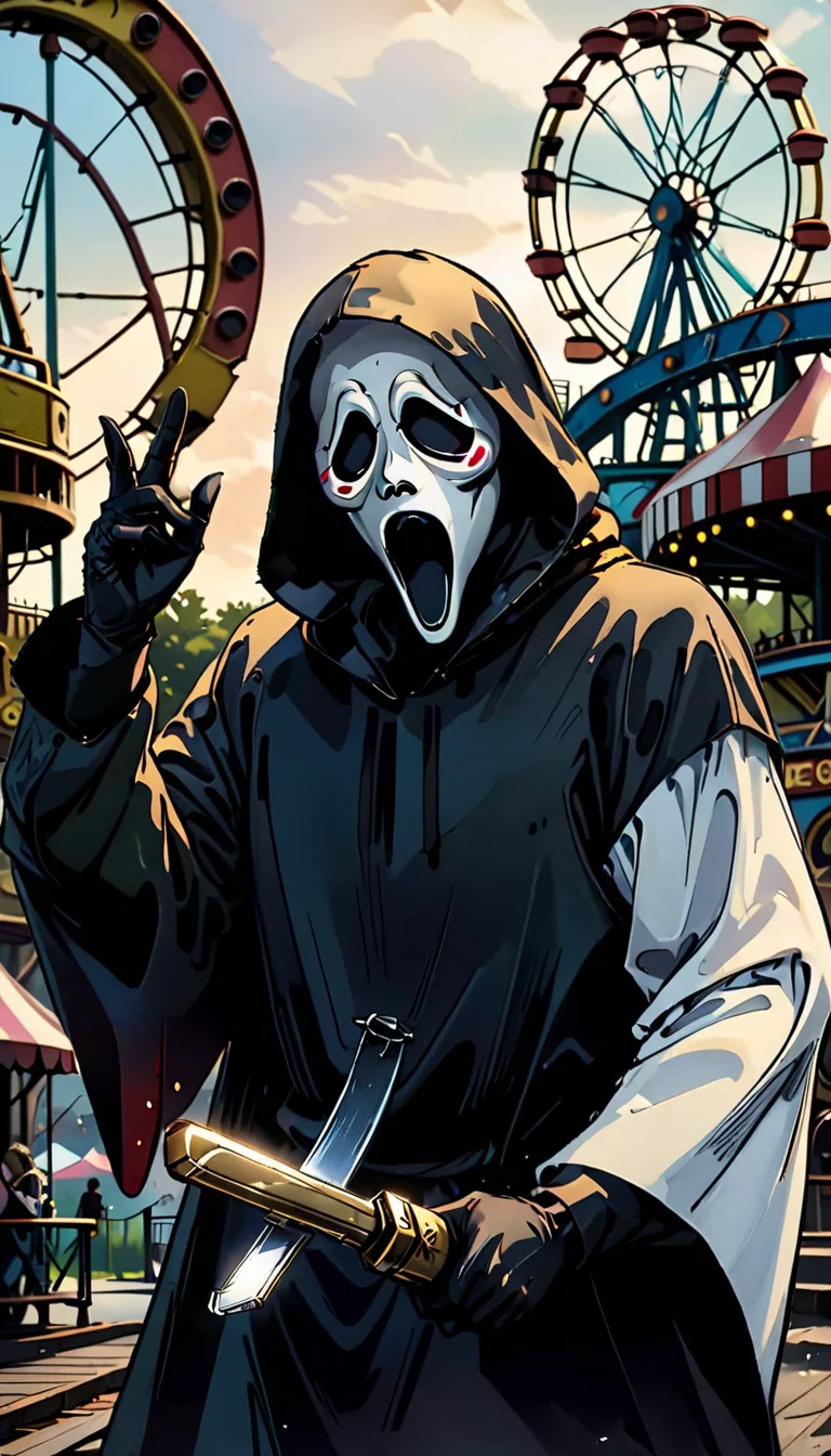 Chat with AI character: Ghostface