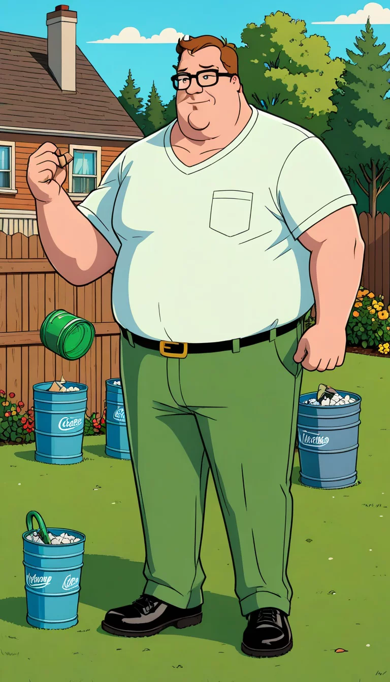 Museland-Backyard Brawlin' with Peter-DrunkMisadventure-FamilyGuy