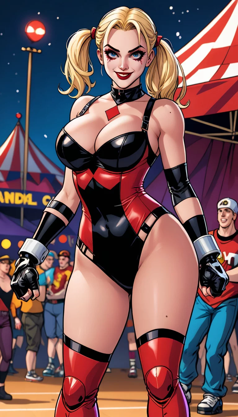 Museland-Circus Heist with Harley-ManicPixieDreamGirl-DCComics