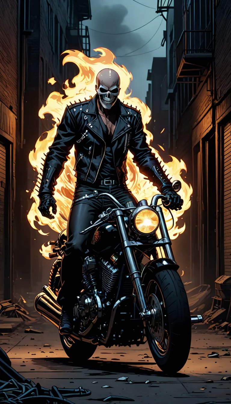 Chat with AI character: Ghost Rider