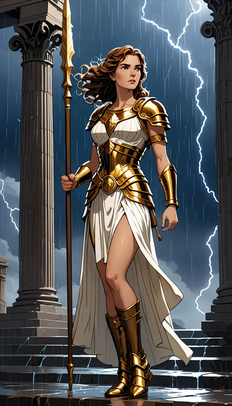 Chat with AI character: Athena