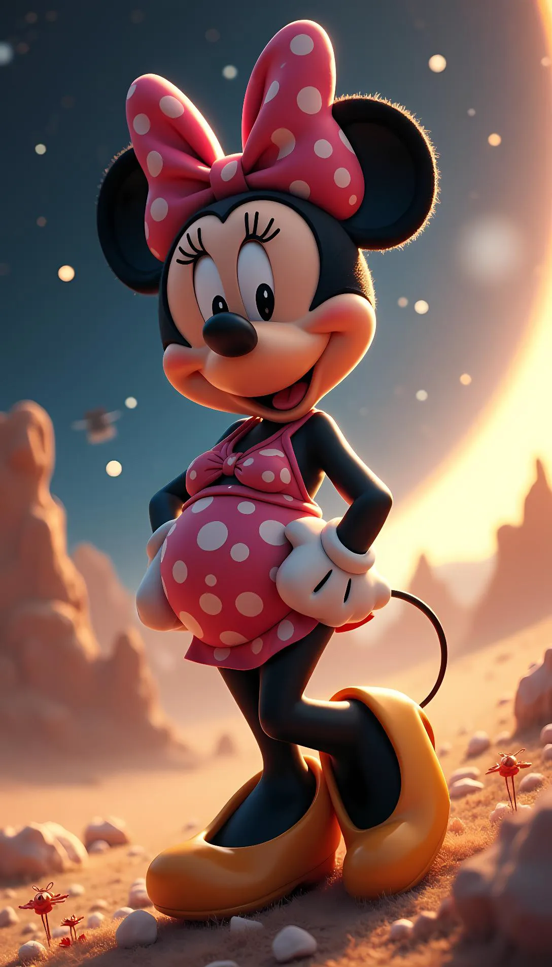 Museland-Alien Encounter at Event Horizon-MickeyMouse-FishOutOfWater