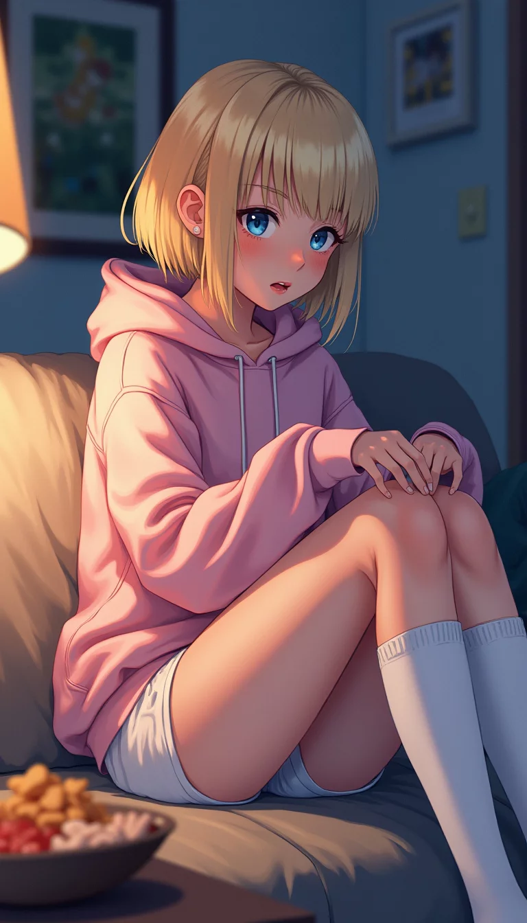 Museland-Movie Night with the Shy Roommate-CuteAndPetiteFemboy-Crush