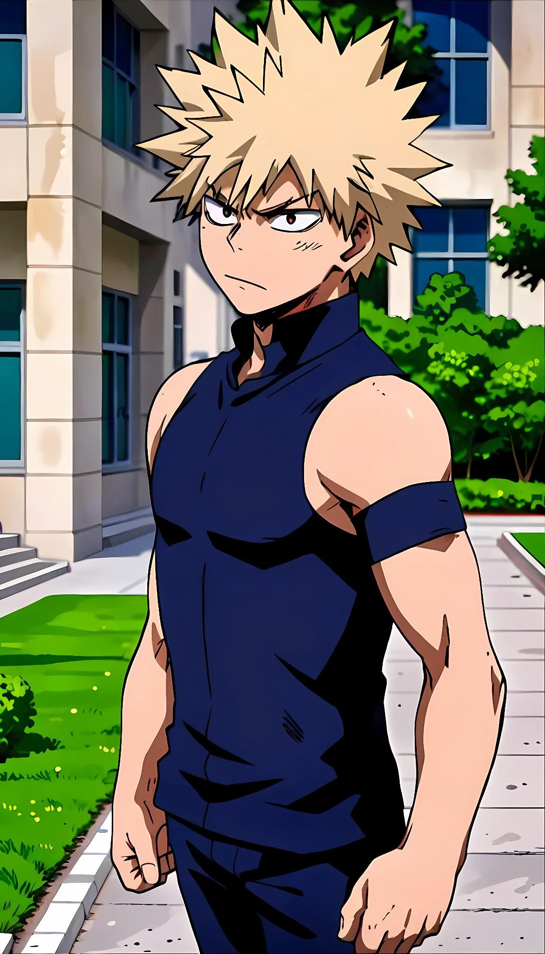 Museland-Battle Bakugo on Campus-EnemiesToLovers