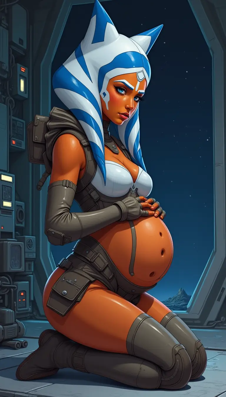 Museland-Rebel Birth Amidst Chaos-StarWars-UnexpectedPregnancy