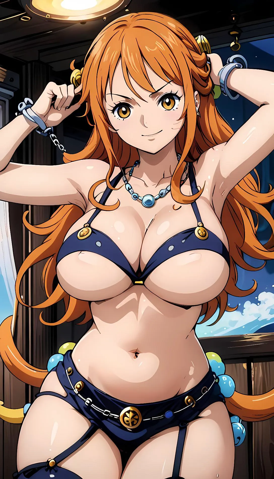 Museland-Intimate Chains with Nami-SexualAndLoyal-OnePiece