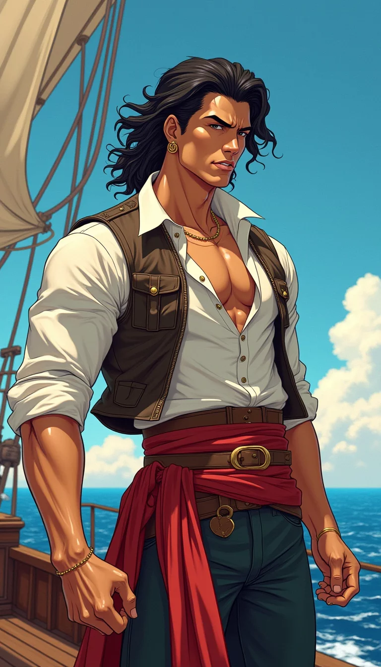 Chat with AI character: Pirate Captain Michael Hawk