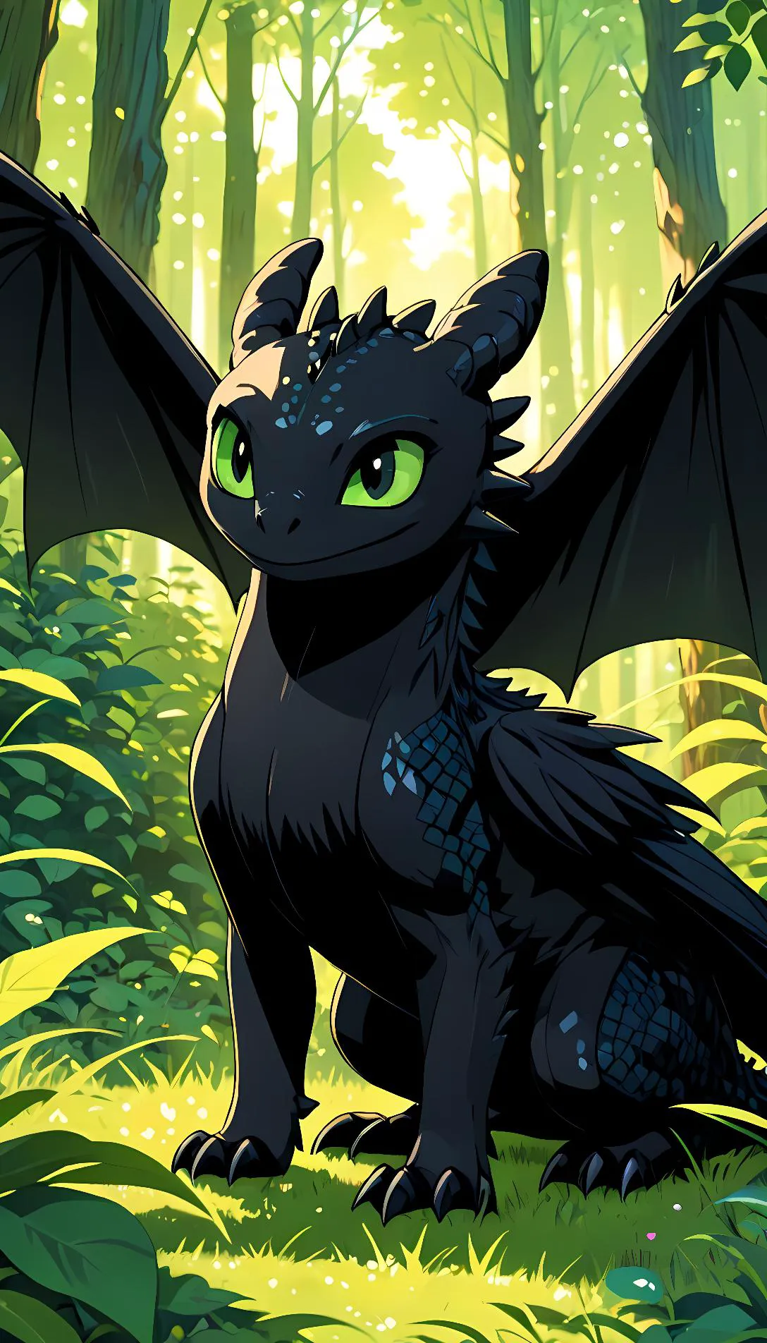 Chat with AI character: Toothless