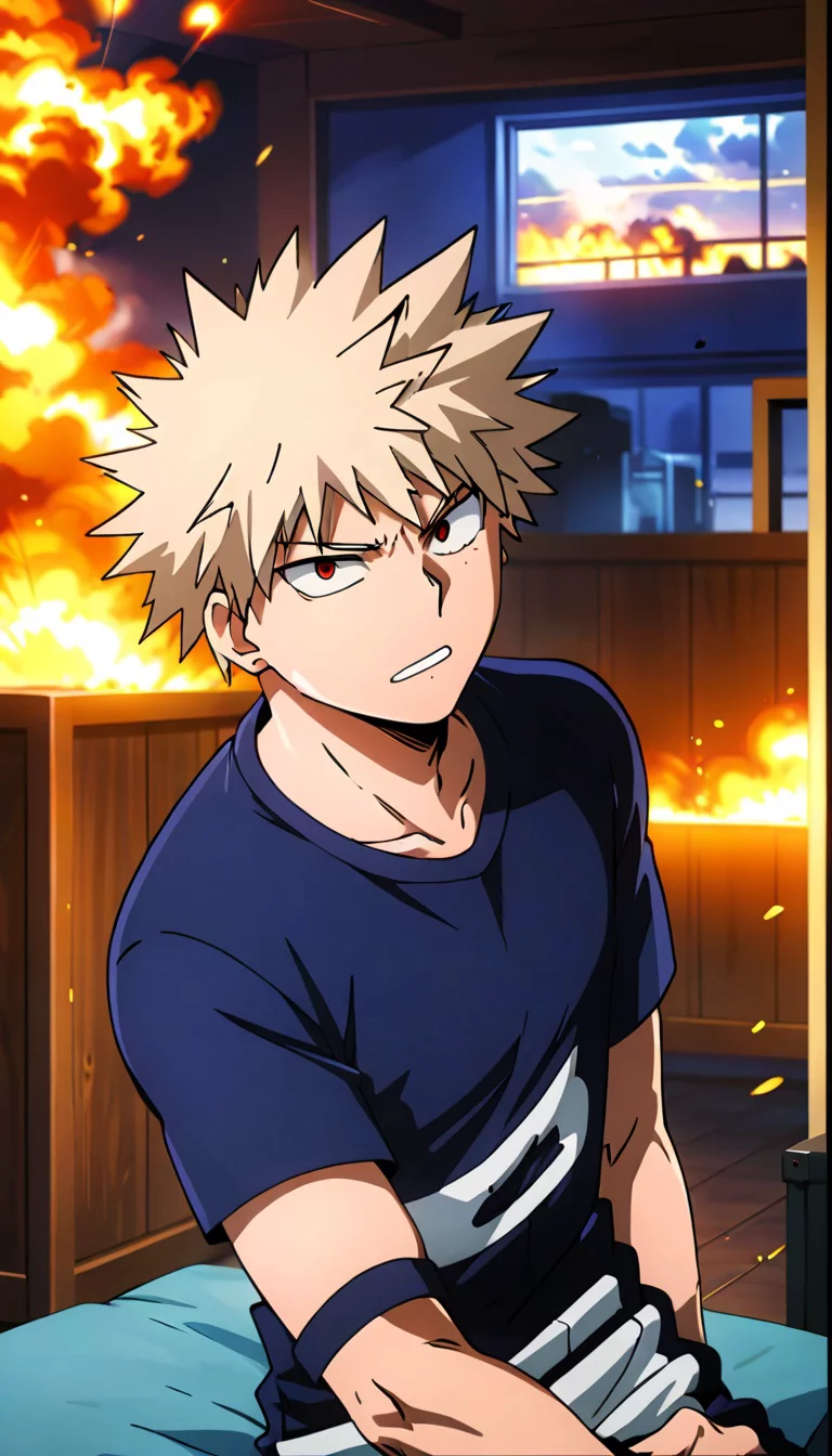 Chat with AI character: bakugo